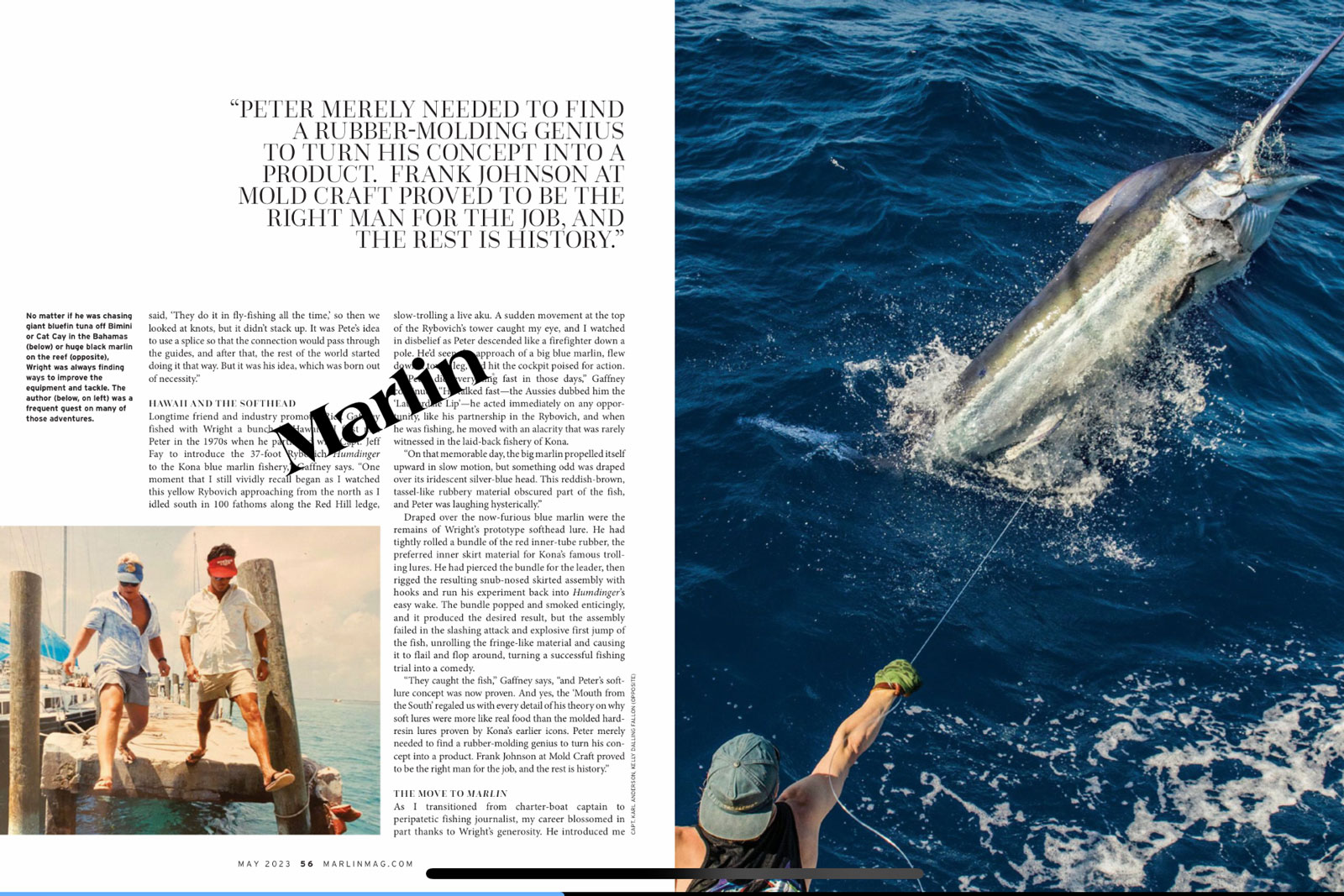 Marlin Magazine – Peter B Wright Tribute March 2023